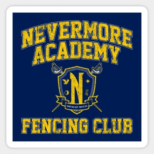 Nevermore Fencing Club Magnet